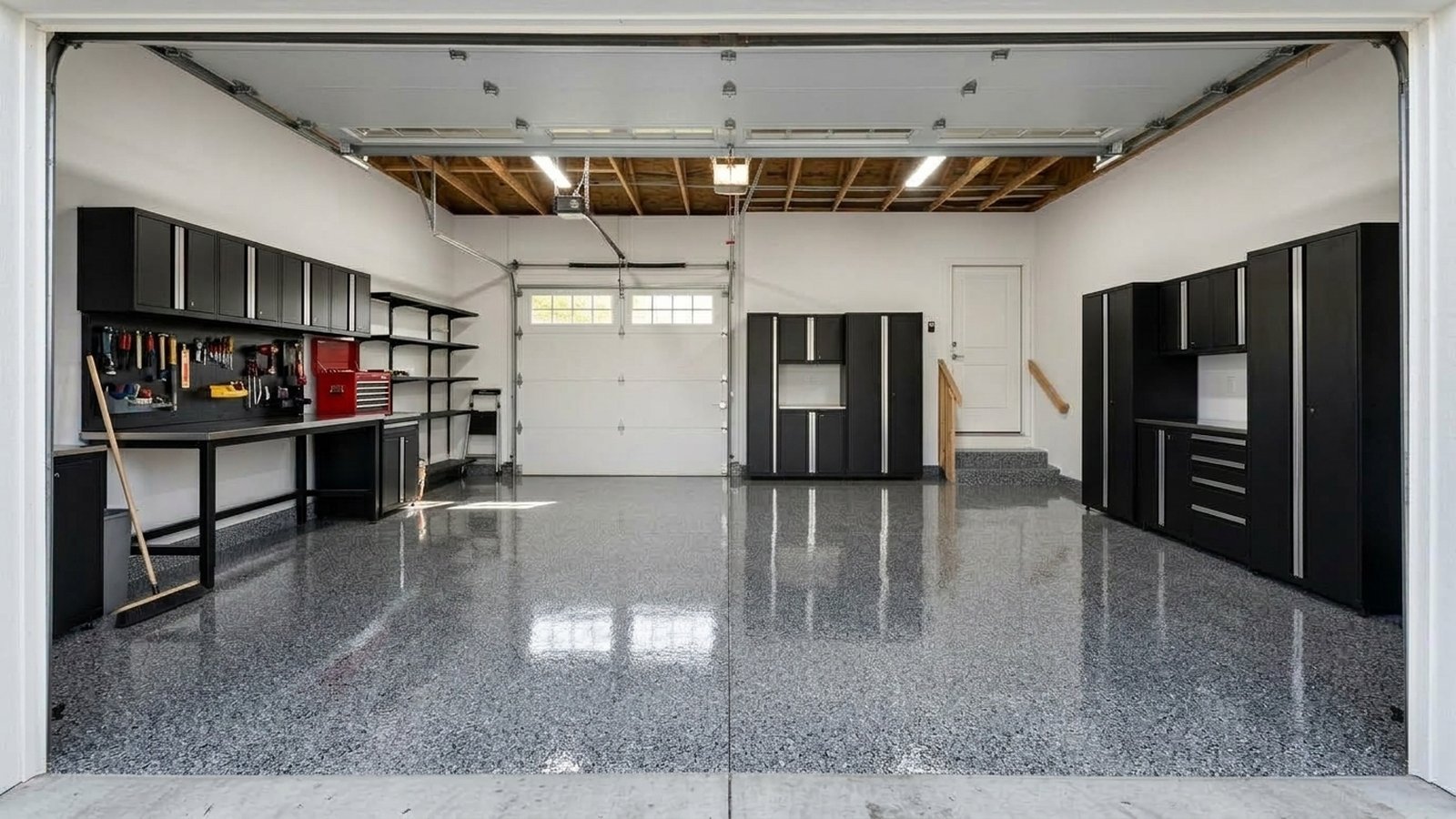 After floor coating